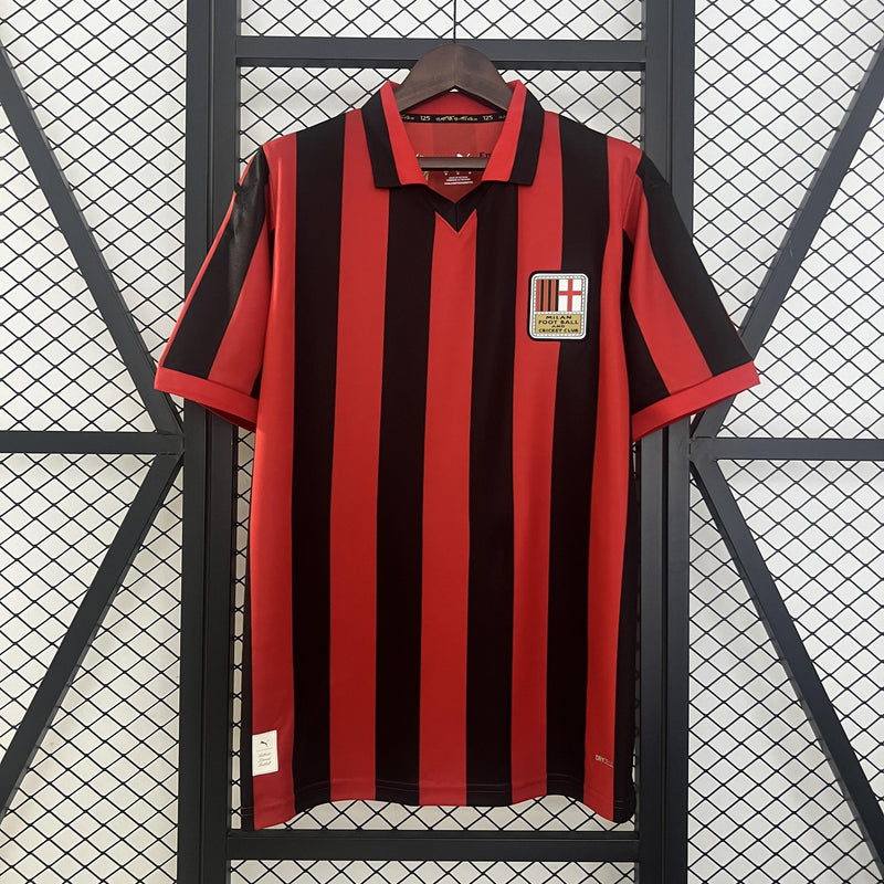 camisa-camiseta-milan-puma-versao-versao-torcedor-masculina-24-25-comemorativa-125-anos-vermelha-vermelho-preta-preto_1