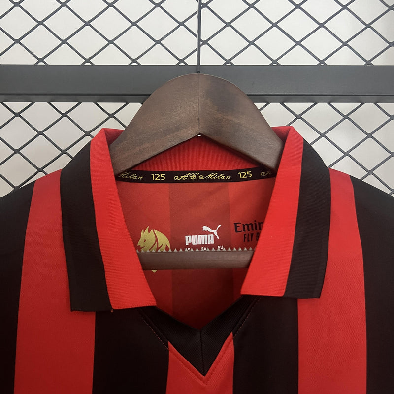 camisa-camiseta-milan-puma-versao-versao-torcedor-masculina-24-25-comemorativa-125-anos-vermelha-vermelho-preta-preto_2