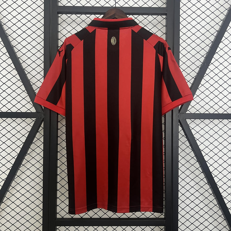 camisa-camiseta-milan-puma-versao-versao-torcedor-masculina-24-25-comemorativa-125-anos-vermelha-vermelho-preta-preto_7