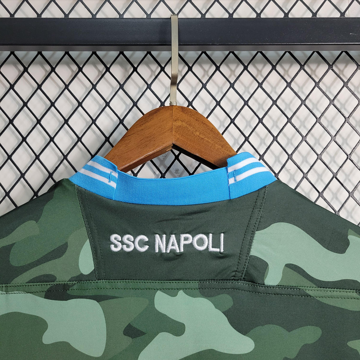 Camisa Napoli Retrô Away 13/14 Torcedor Masculina - Camuflada