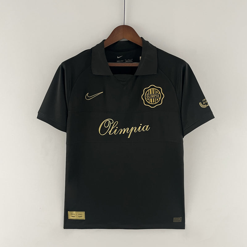 camisa-camiseta-olimpia-nike-versao-versao-torcedor-masculina-23-24-comemorativa-120-anos-preta-preto-dourado-dourada_1