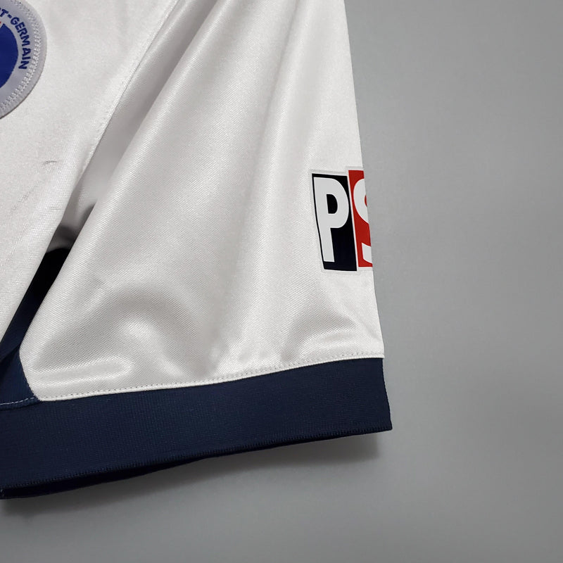 camisa-camiseta-paris-saint-germain-psg-nike-opel-versao-versao-torcedor-masculina-98-99-away-fora-ii-secundaria-2-branca-branco-azul-vermelha-vermelho-retro-retro_9