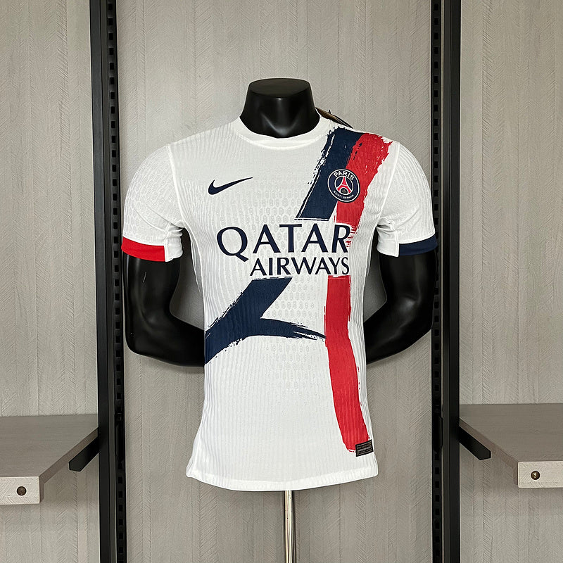 camisa-camiseta-paris-saint-germain-psg-nike-qatar-airways-versao-versao-jogador-masculina-24-25-away-fora-ii-secundaria-2-branca-branco-azul-vermelha-vermelho_1