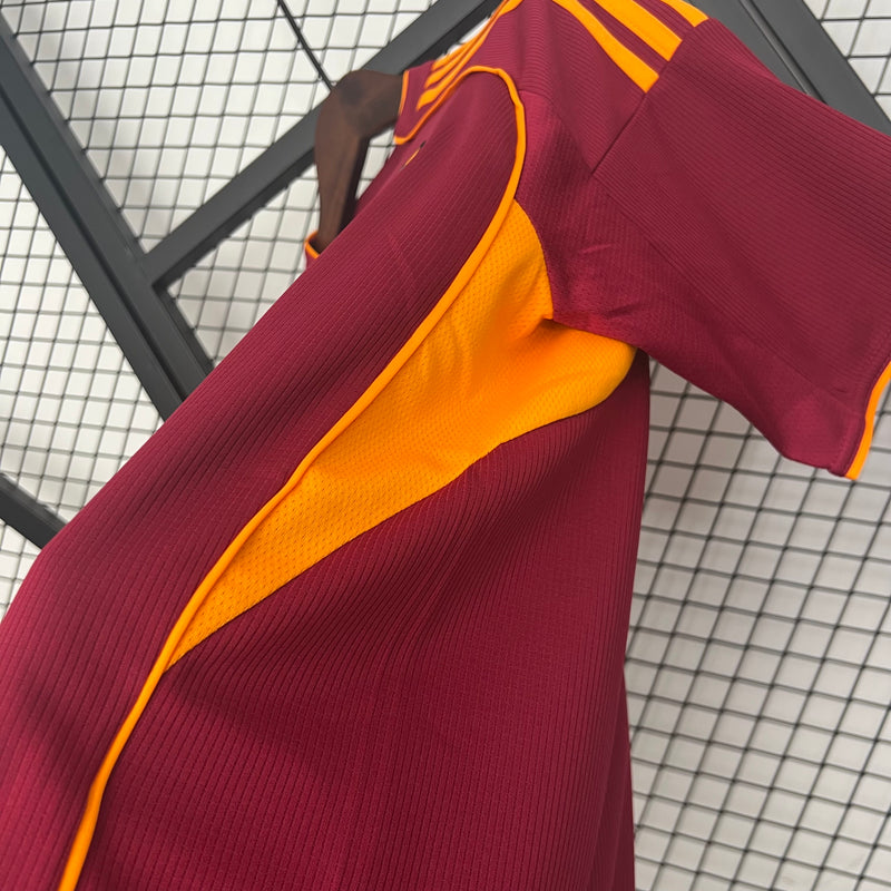 camisa-camiseta-roma-adidas-versao-torcedor-masculina-25-26-home-casa-i-principal-1-vermelha-vermelho-vinho-laranja_7