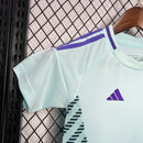 camisa-camiseta-selecao-selecao-escocia-escocia-escosesa-adidas-versao-versao-torcedor-conjunto-infantil-shorts-24-25-away-fora-ii-secundaria-2-azul-amarela-amarelo-claro-clara-roxa-r