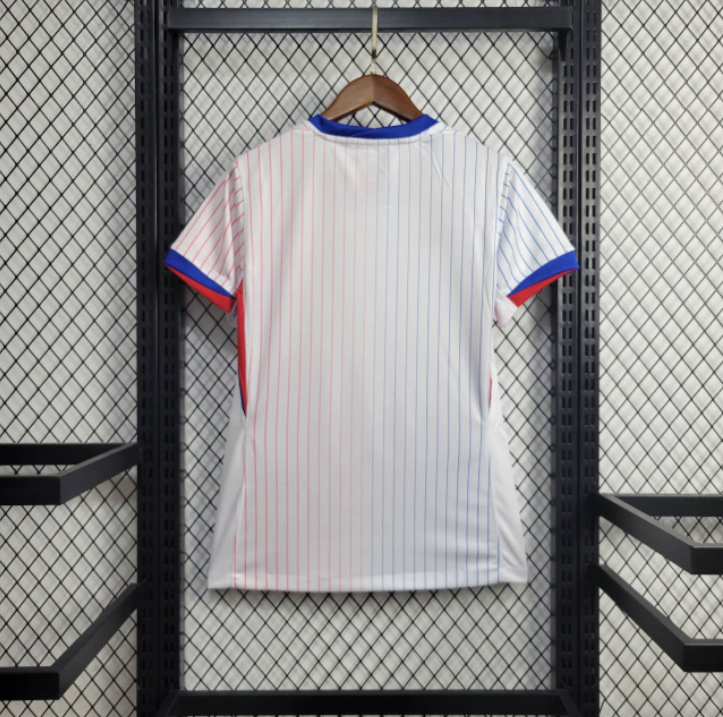 camisa-camiseta-selecao-selecao-francesa-franca-franca-nike-versao-versao-torcedor-feminina-24-25-away-fora-ii-secundaria-2-azul-branca-branco-vermelha-vermelho_5