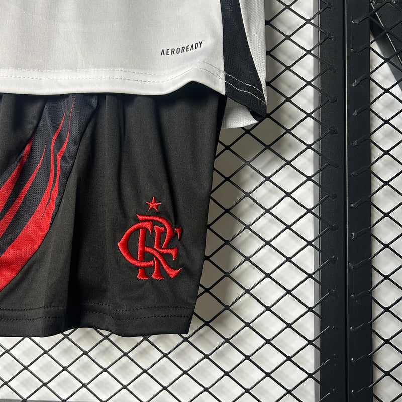 camisa-camiseta-shorts-flamengo-adidas-versao-torcedor-conjunto-infantil-kids-25-26-away-fora-ii-secundaria-2-vermelha-preta-vermelho-preto-branca-branco_6