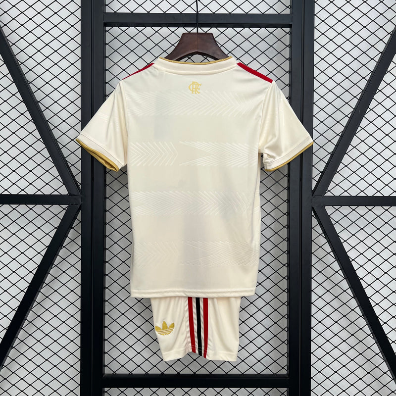 camisa-camiseta-shorts-flamengo-adidas-versao-torcedor-conjunto-infantil-kids-25-26-third-away-fora-iii-terceira-3-vermelha-preta-vermelho-preto-branca-branco-bege_10
