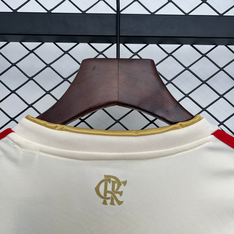 camisa-camiseta-shorts-flamengo-adidas-versao-torcedor-conjunto-infantil-kids-25-26-third-away-fora-iii-terceira-3-vermelha-preta-vermelho-preto-branca-branco-bege_11