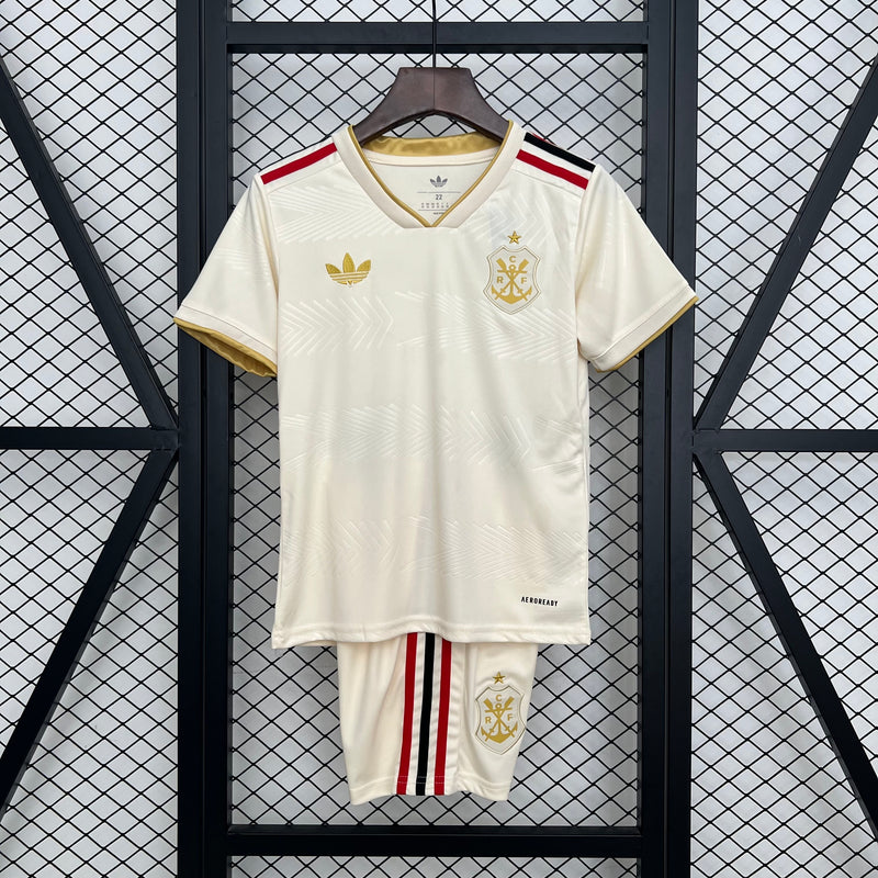camisa-camiseta-shorts-flamengo-adidas-versao-torcedor-conjunto-infantil-kids-25-26-third-away-fora-iii-terceira-3-vermelha-preta-vermelho-preto-branca-branco-bege_1