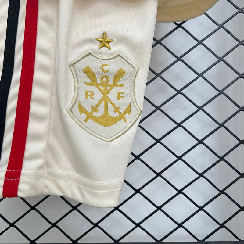 camisa-camiseta-shorts-flamengo-adidas-versao-torcedor-conjunto-infantil-kids-25-26-third-away-fora-iii-terceira-3-vermelha-preta-vermelho-preto-branca-branco-bege_9