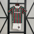 Conjunto Infantil Fluminense Home 25/26 Torcedor - Verde e Vinho
