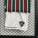 Conjunto Infantil Fluminense Home 25/26 Torcedor - Verde e Vinho