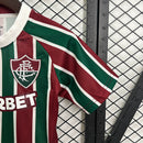 Conjunto Infantil Fluminense Home 25/26 Torcedor - Verde e Vinho