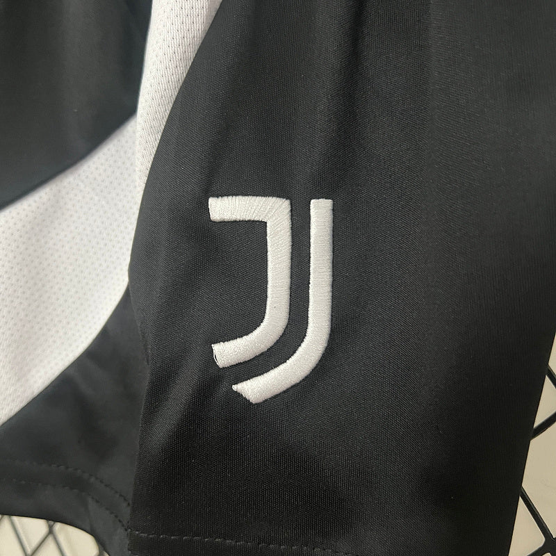 camisa-camiseta-shorts-juventus-adidas-versao-torcedor-conjunto-infantil-kids-24-25-home-casa-i-principal-1-preta-preto-branca-branco_8