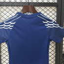 camisa-camiseta-shorts-paris-saint-germain-psg-jordan-qatar-airways-versao-versao-torcedor-conjunto-infantil-kids-24-25-fourth-away-fora-iv-quarta-4-branca-branco-azul_3