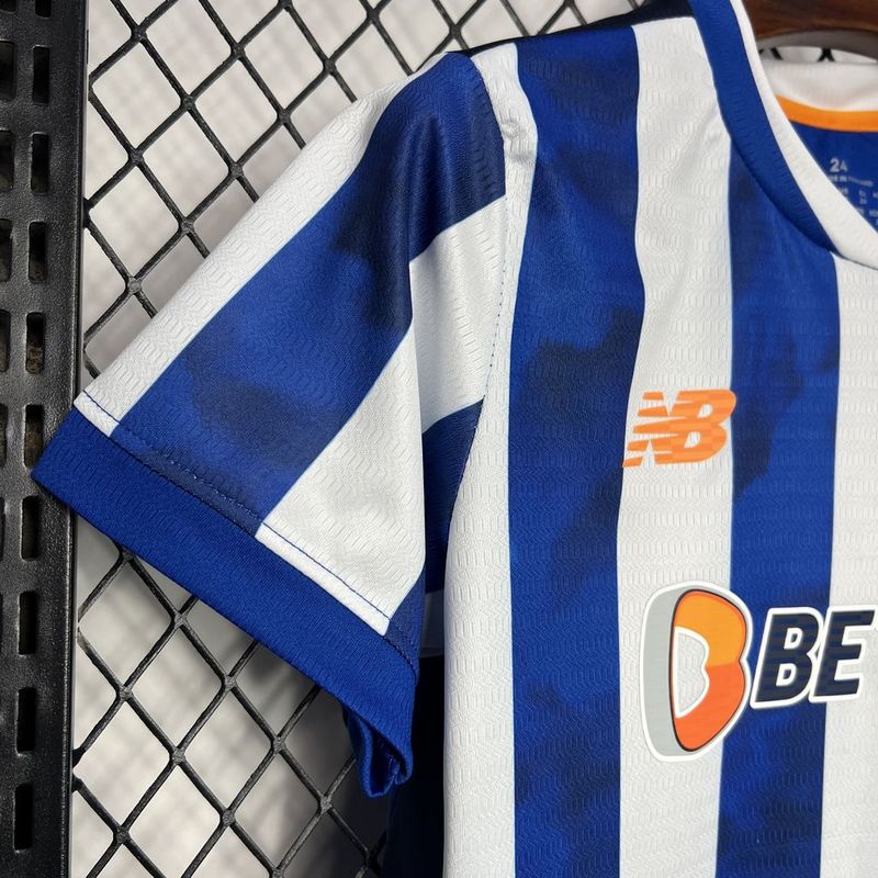 camisa-camiseta-shorts-porto-nb-new-balance-betano-versao-versao-torcedor-conjunto-infantil-kids-24-25-home-casa-i-principal-1-azul-branca-branco-laranja_2