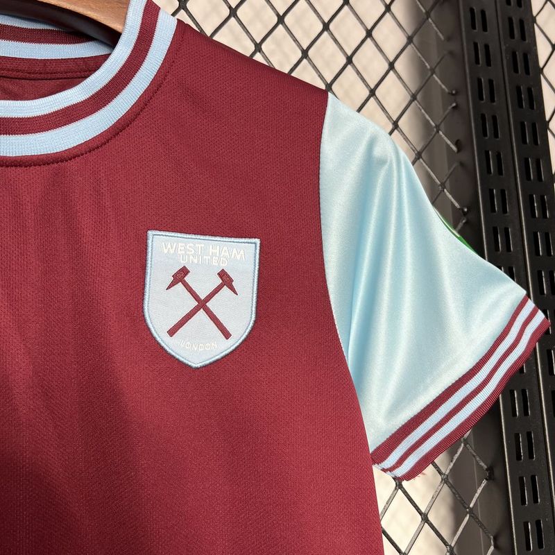 camisa-camiseta-shorts-west-ham-united-umbro-betway-versao-torcedor-conjunto-infantil-kids-24-25-home-casa-i-principal-1-vinho-azul-branca-branco_5