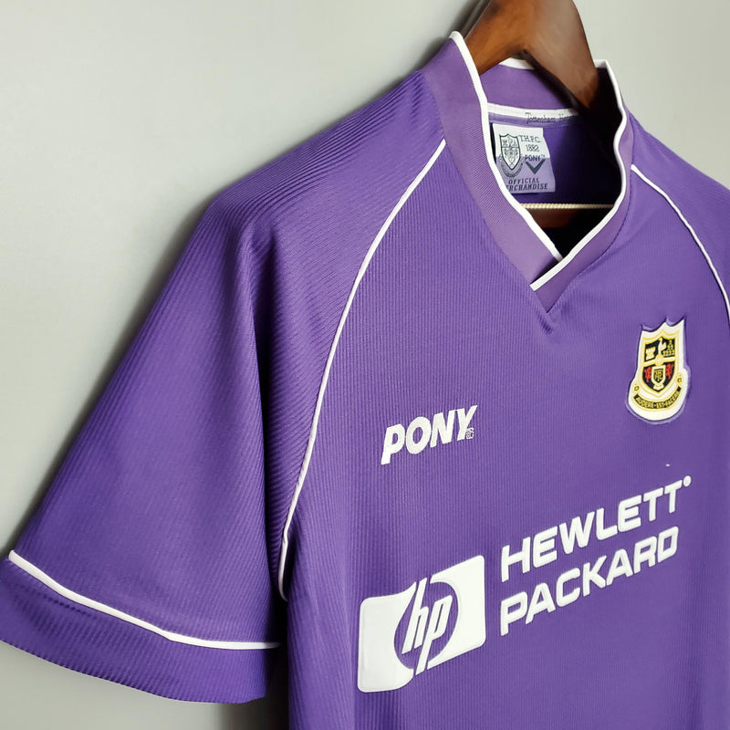 camisa-camiseta-tottenham-spurs-pony-hp-hewlett-packard-versao-torcedor-masculina-1998-away-fora-secundaria-ii-2-roxa-roxo-azul-branco-branca-retro_2