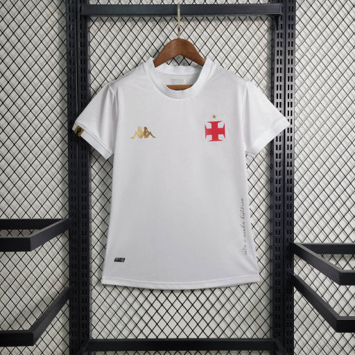 camisa-camiseta-vasco-da-gama-kappa-versao-versao-torcedor-feminina-23-24-goleiro-goalkeeper-gabriel-pec-payet-branca-branco-dourada-dourado_1