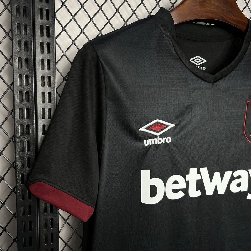 camisa-camiseta-west-ham-united-umbro-betway-versao-torcedor-masculina-24-25-third-away-fora-iii-terceira-3-vinho-azul-branca-branco-preta-preto_4